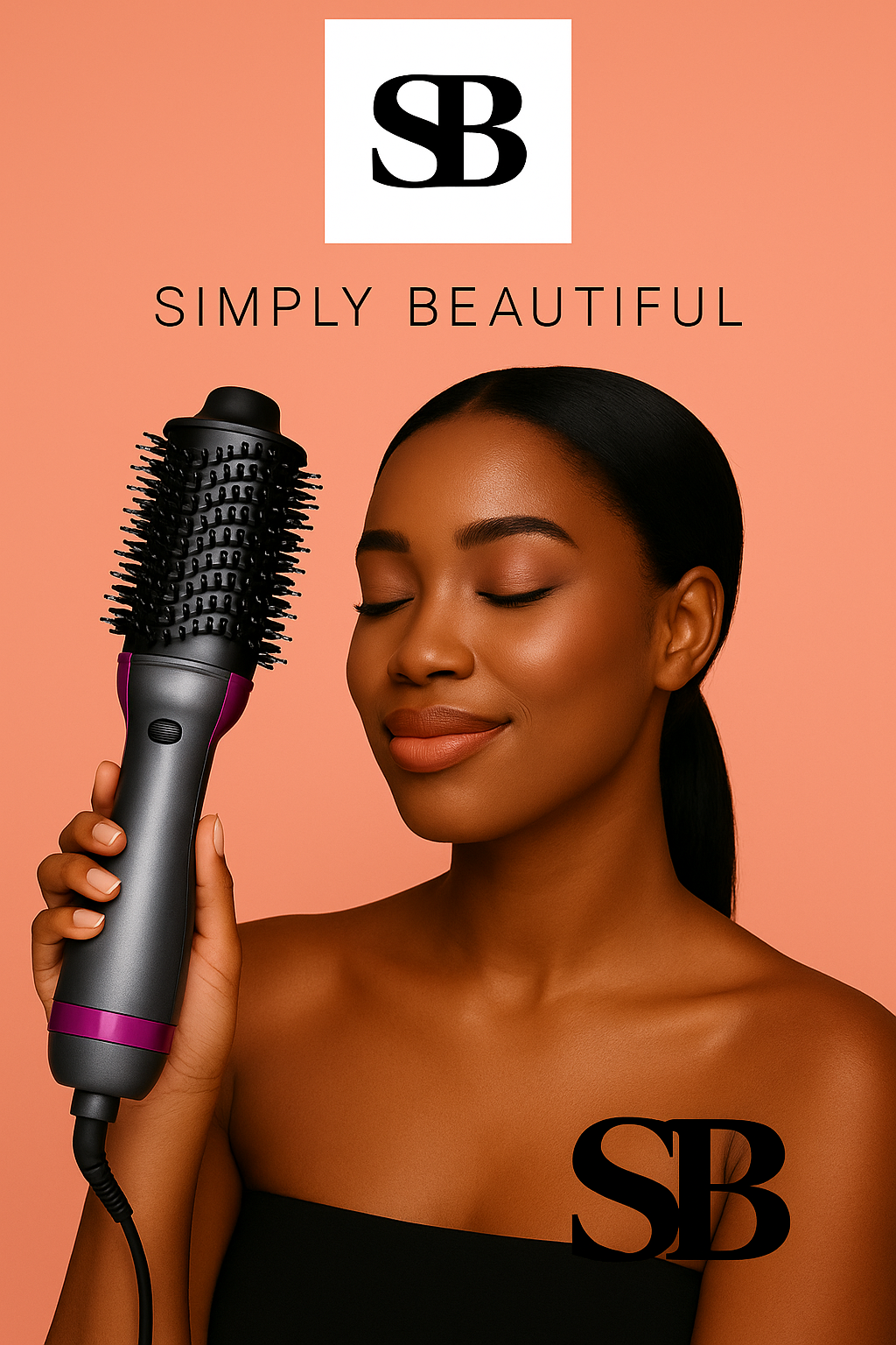 Brosse chauffante 3 en 1